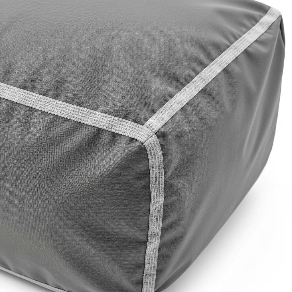 Sealed seam detail showing waterproof tape