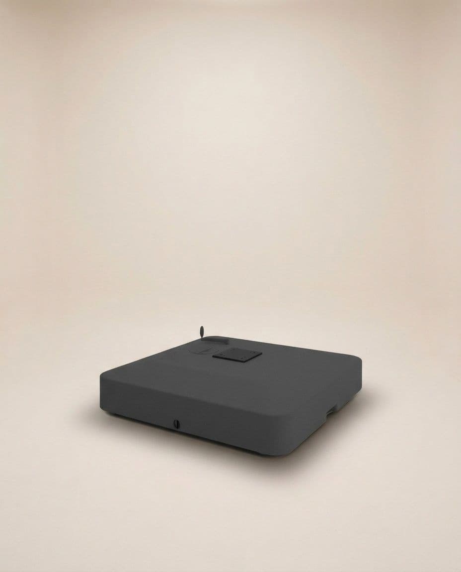 PE BASE WATER/SAND FILLABLE BASE WITH LIFTABLE WHEELS 130KG-160KG