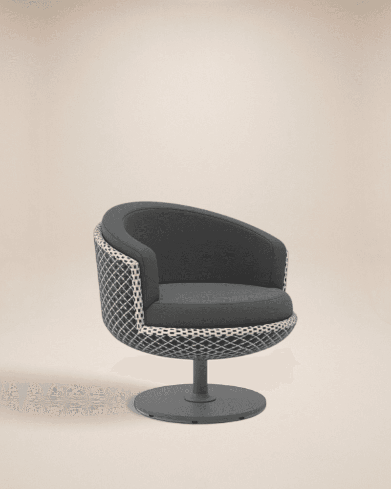 LOUNGE CHAIR SWIVELING 360°