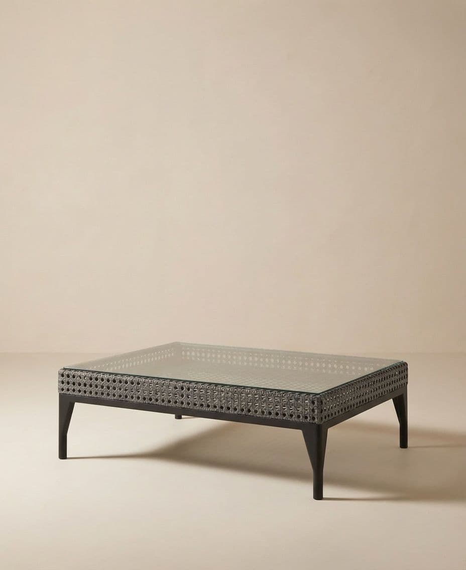 COFFEE TABLE H35 INCL. TEMPERED GLASS TOP 5MM