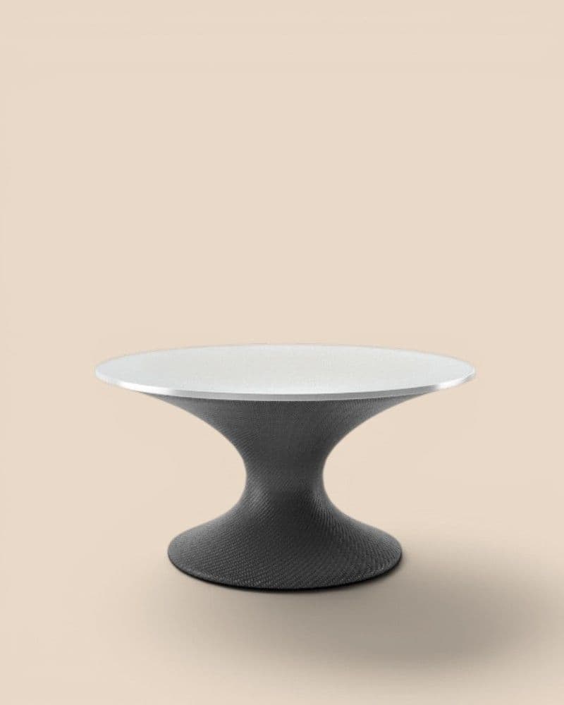 DINING TABLE 150CM INCL. TEMPERED GLASS TOP 6MM
