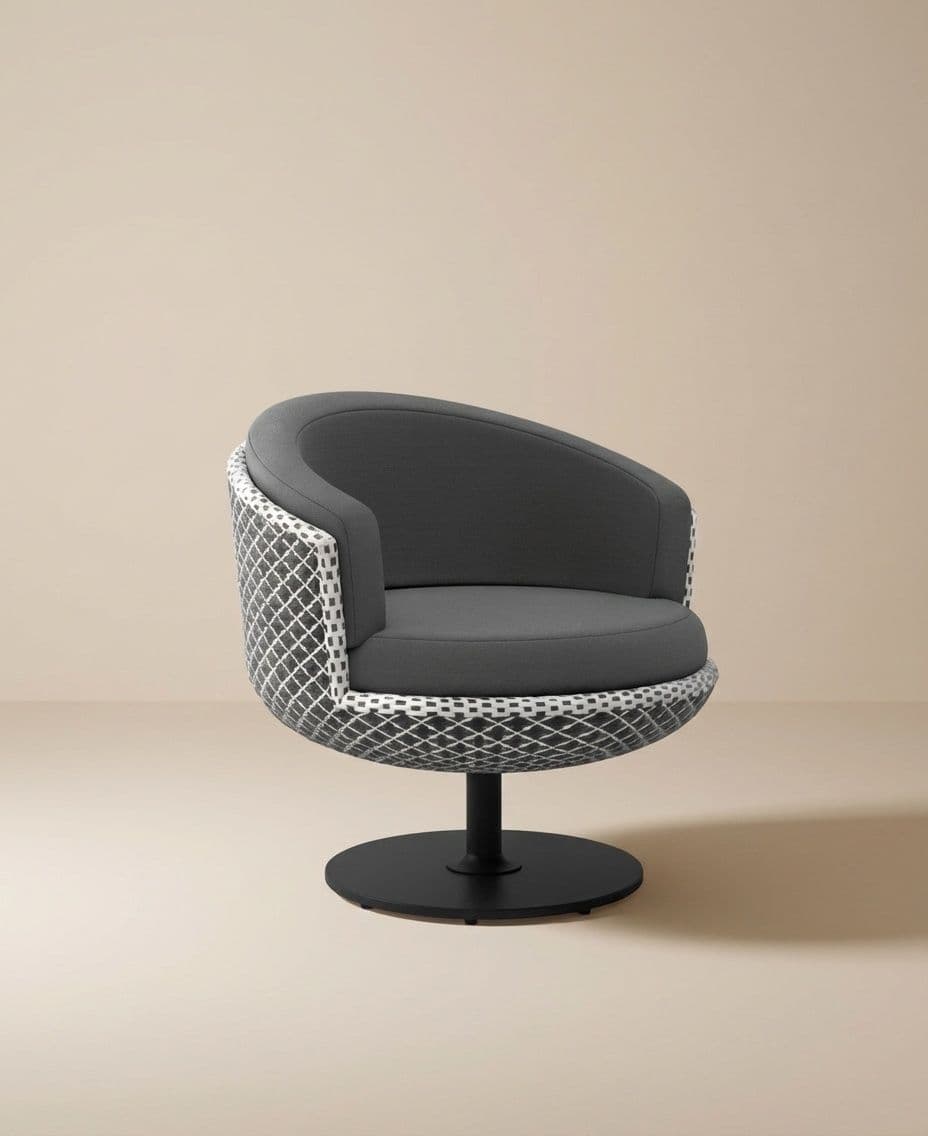 LOUNGE CHAIR SWIVELING 360°