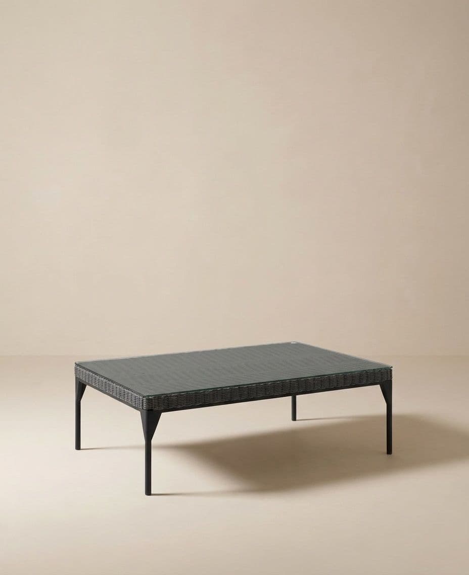 COFFEE TABLE H35 INCL. TEMPERED GLASS TOP 5MM