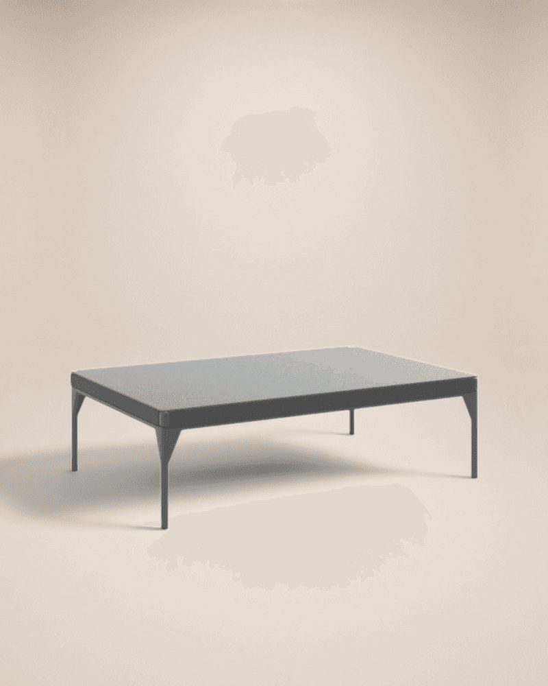 COFFEE TABLE H35 INCL. TEMPERED GLASS TOP 5MM