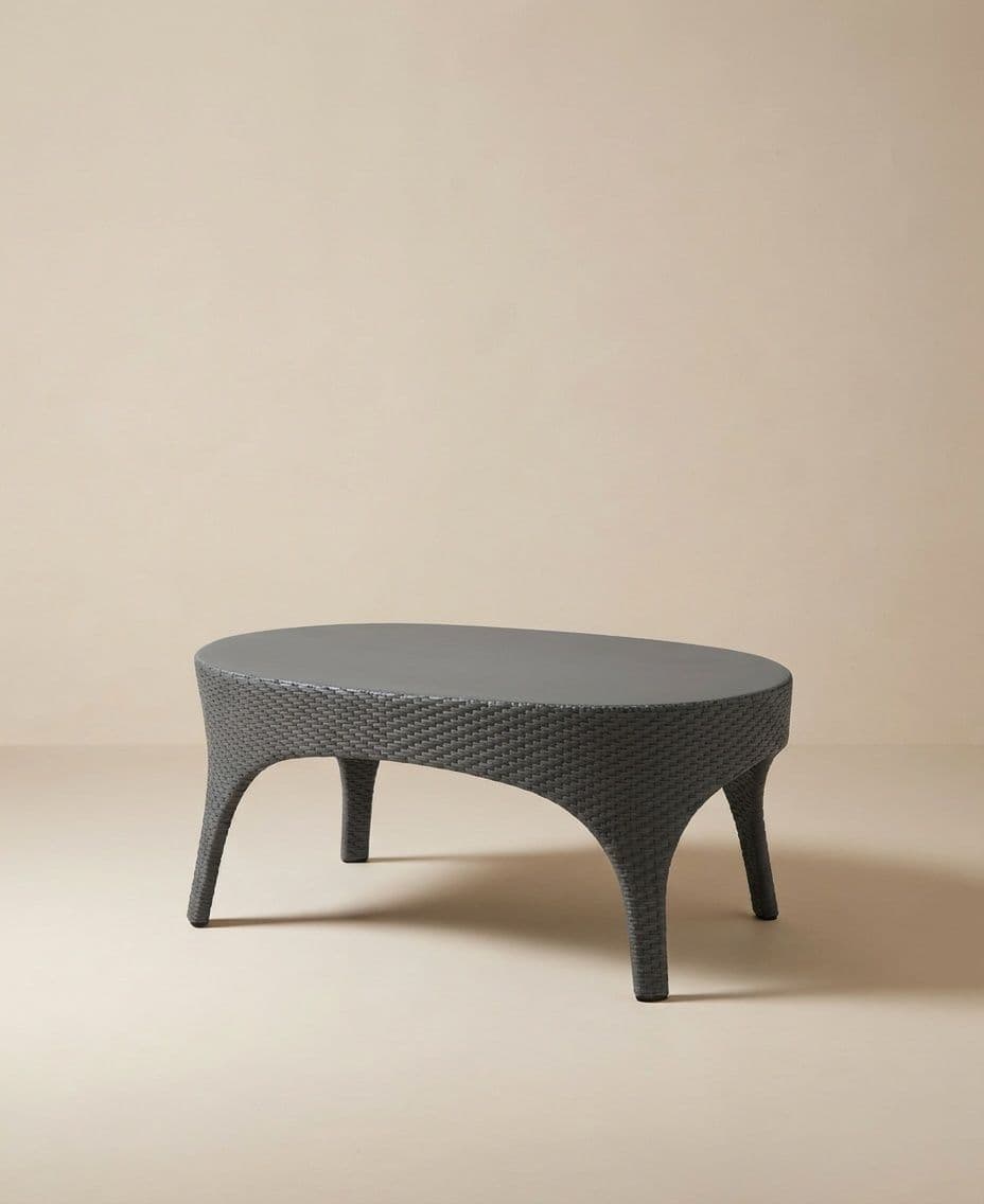 COFFEE TABLE INCL. TEMPERED GLASS TOP 5MM