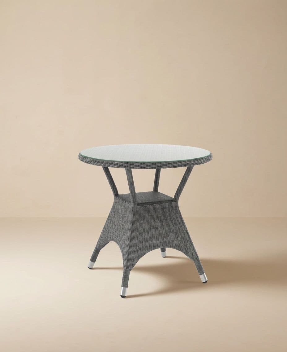 COFFEE TABLE 60CM INCL. TEMPERED GLASS TOP 5MM