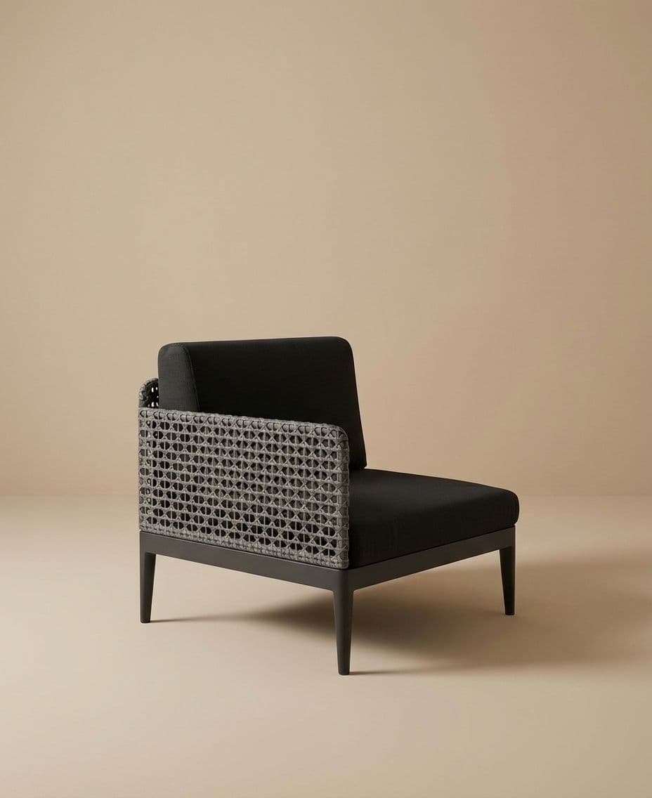 CORNER MODULE SHORT ARMREST LEFT