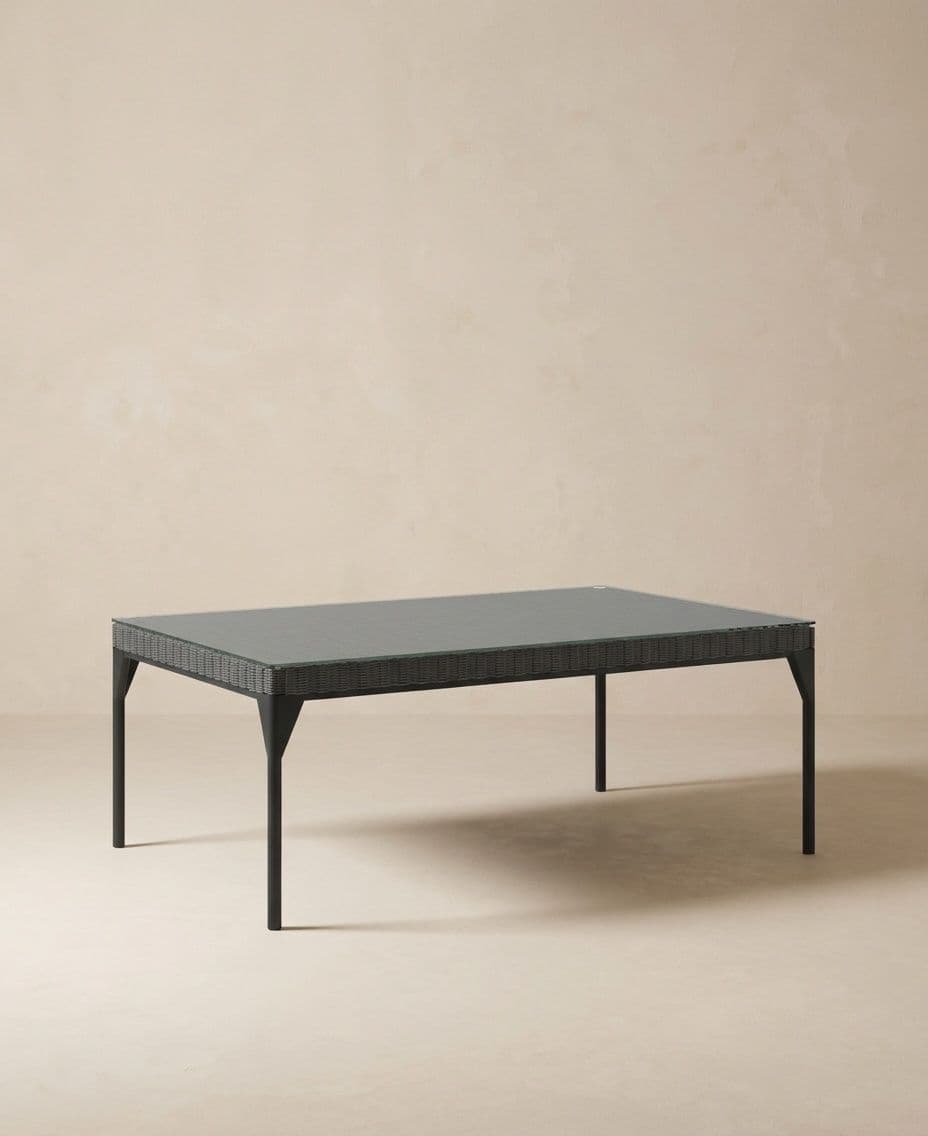 COFFEE TABLE H45 INCL. TEMPERED GLASS TOP 5MM
