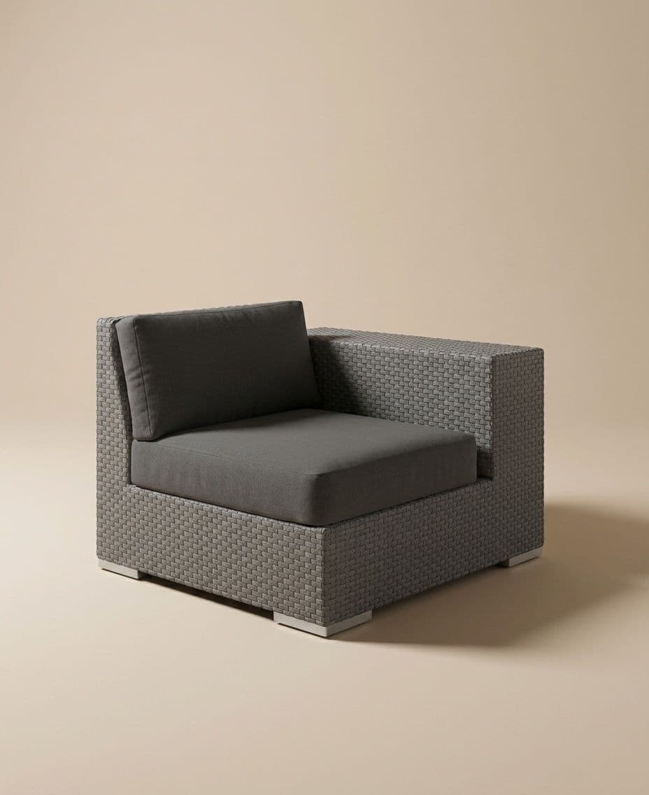 CORNER MODULE ARMREST LEFT