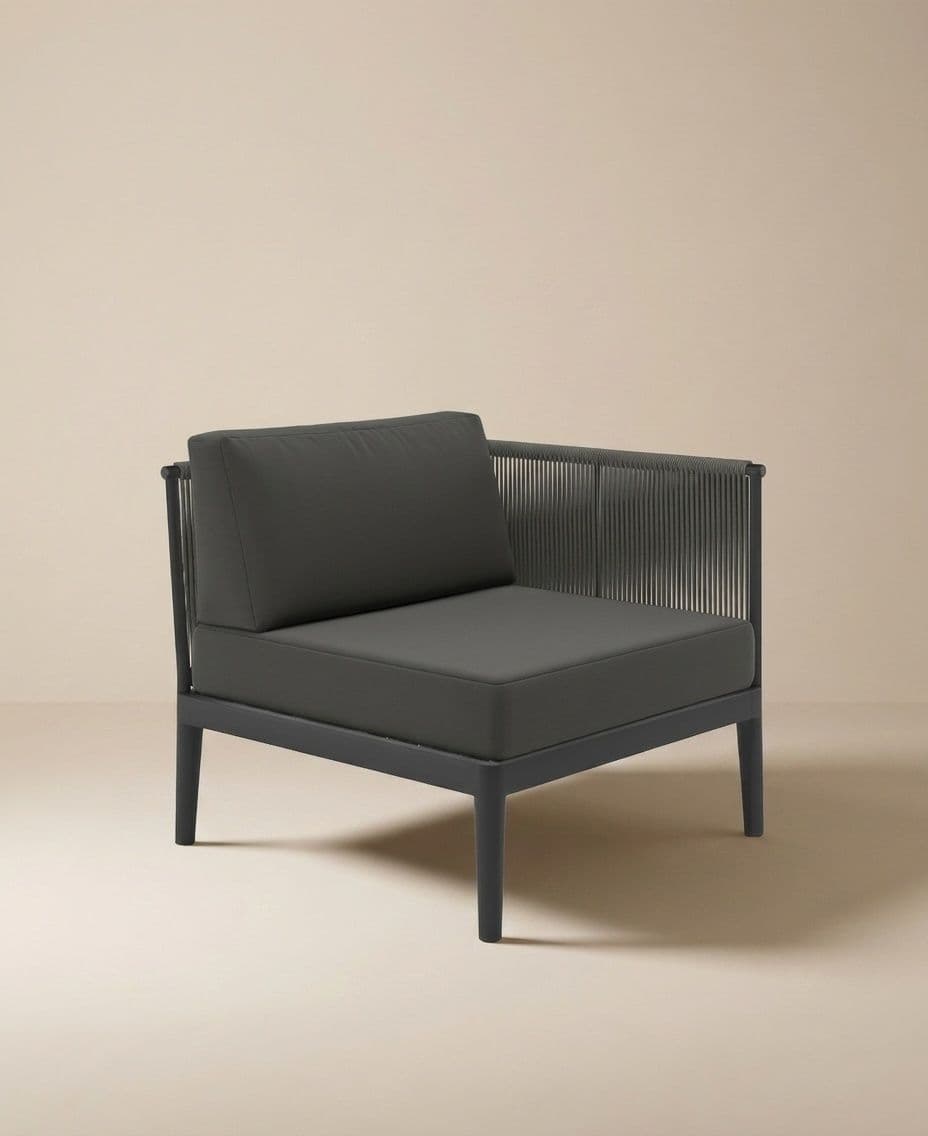 CORNER MODULE SHORT ARMREST LEFT