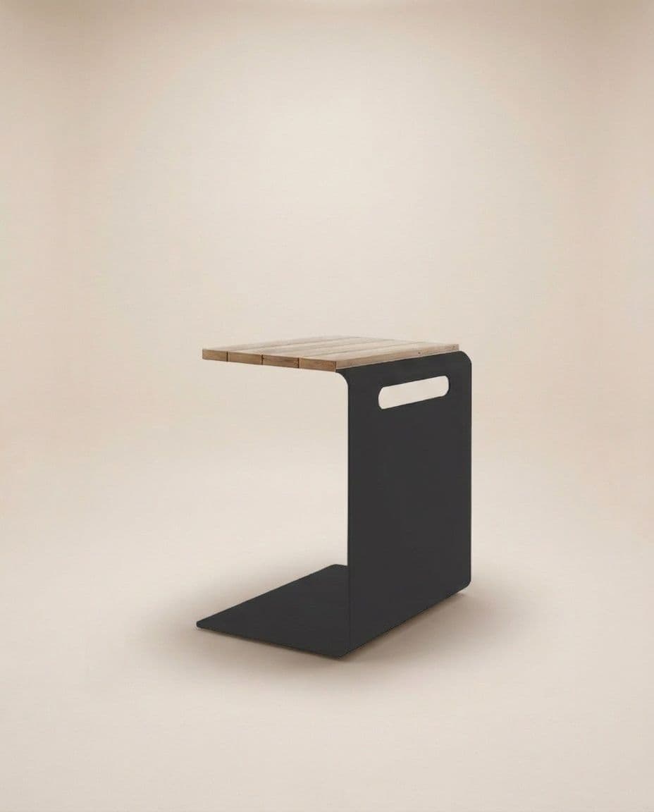 SIDE TABLE TEAK H46