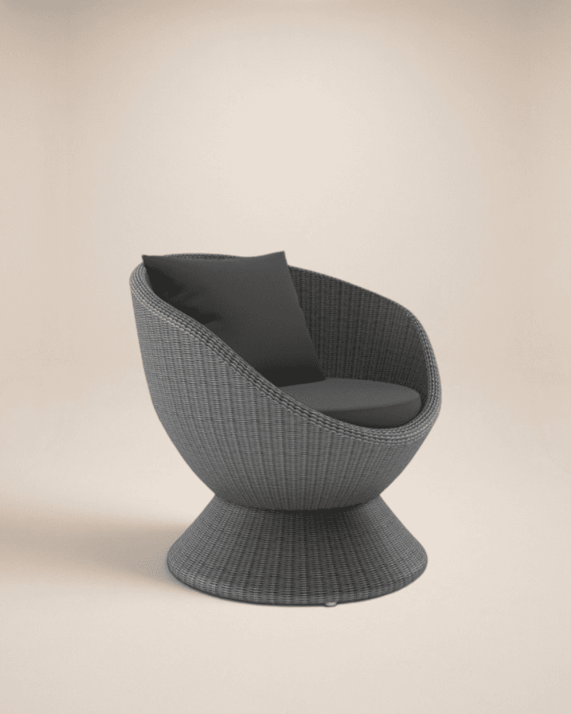LOUNGE CHAIR SWIVELING 360°