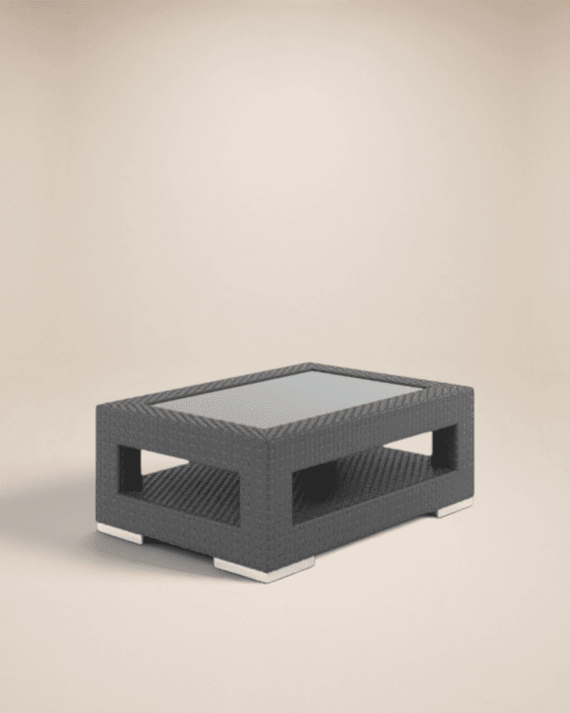 COFFEE TABLE 101X71CM INCL. TEMPERED GLASS TOP 5MM