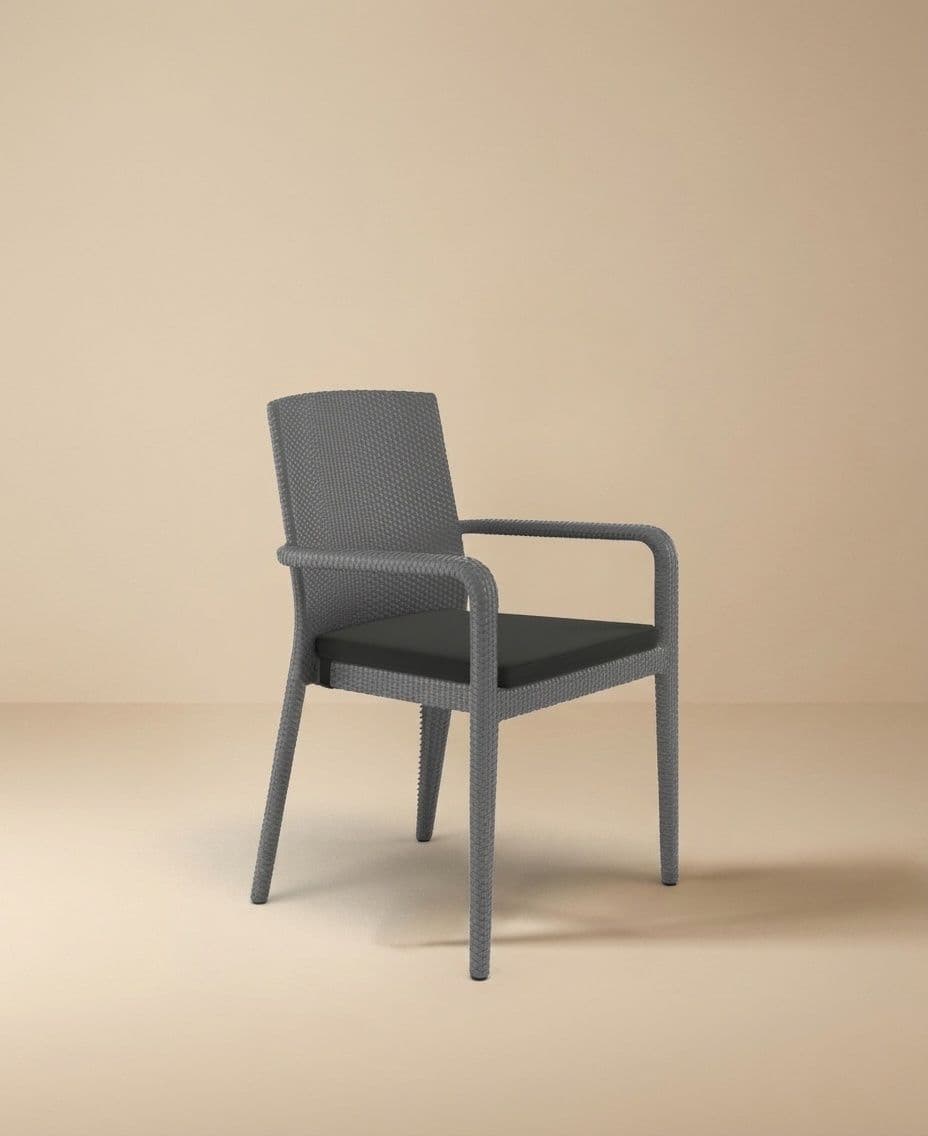 STACKABLE ARM CHAIR