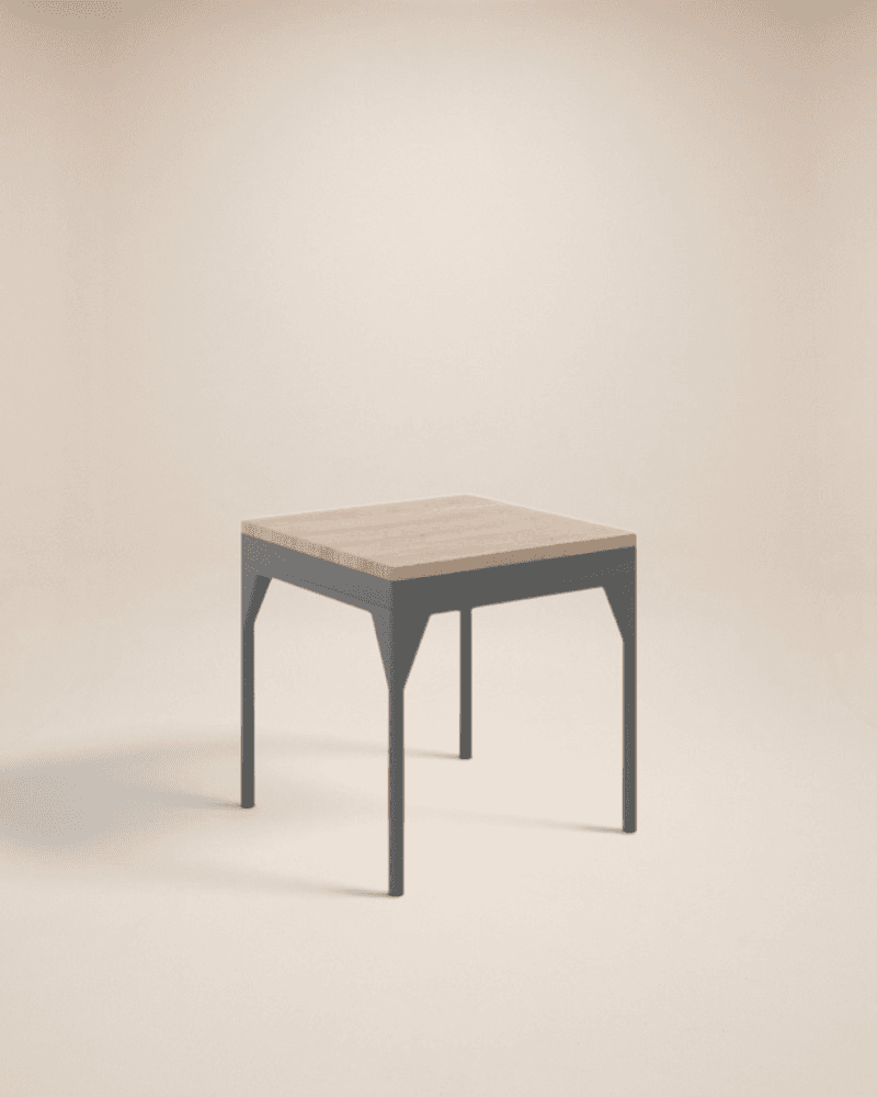 SIDE TABLE INCL. TEAK TOP