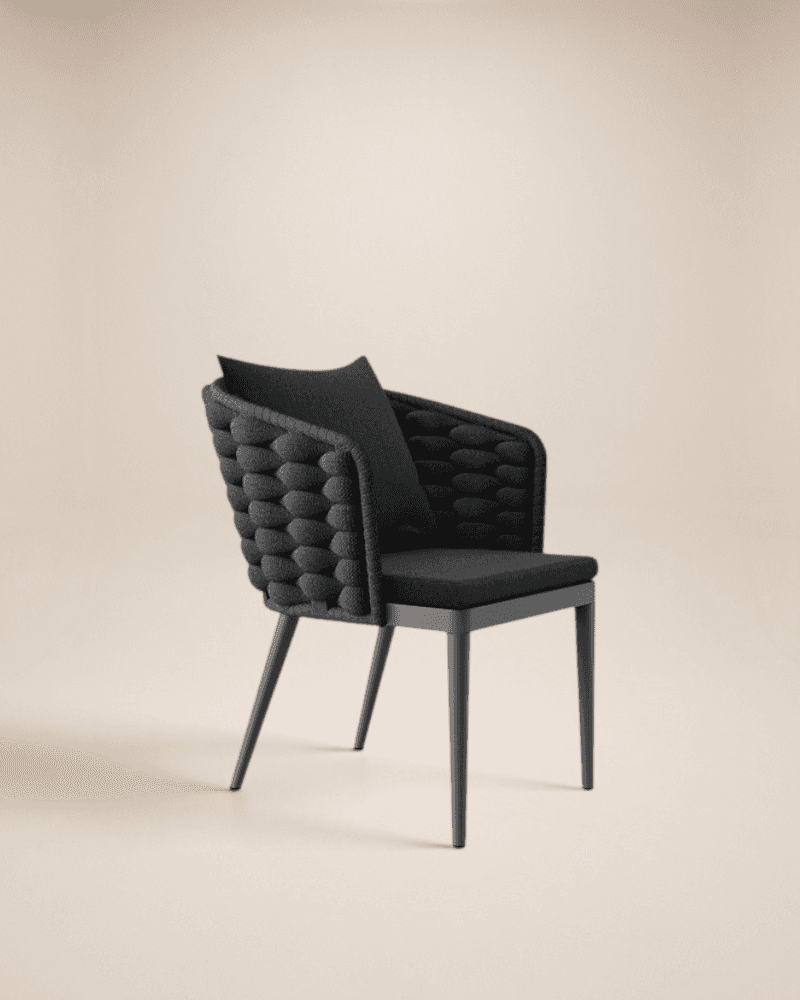ARM CHAIR TAPERED LEG