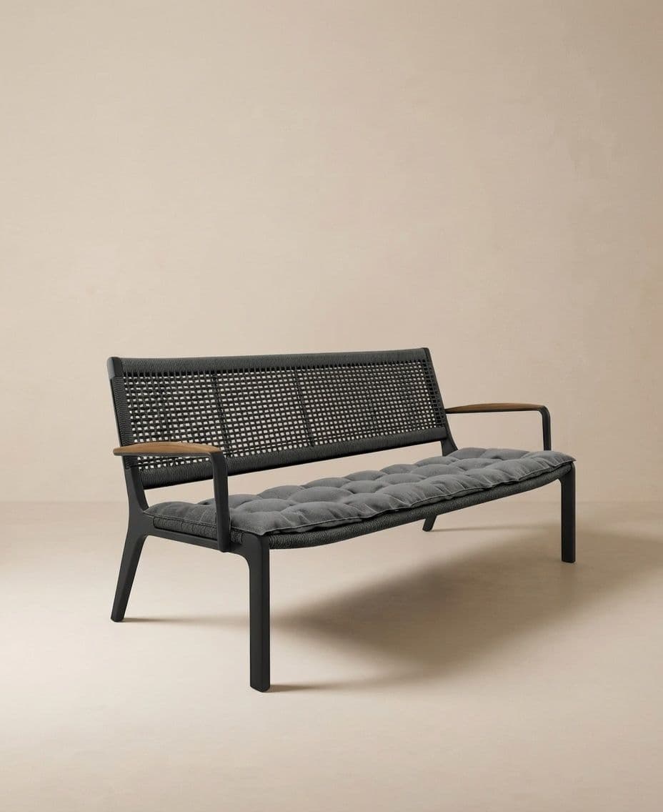 2-SEATER SOFA WITH ARMREST